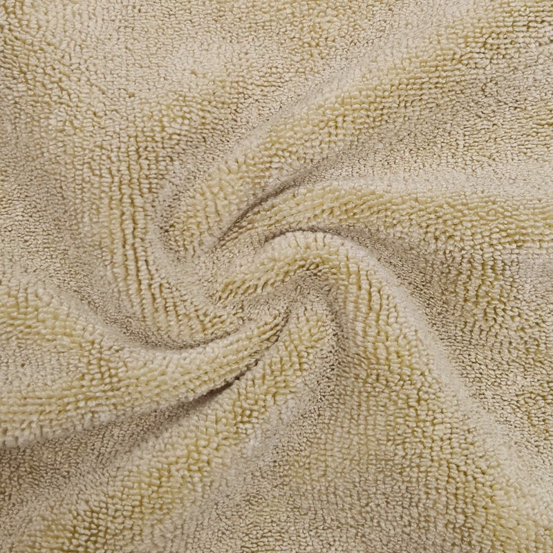 POLYTE Microfiber Cleaning Towel (16x24, 6 Pack, Professional, Blue,Camel,Gray) - Image 5